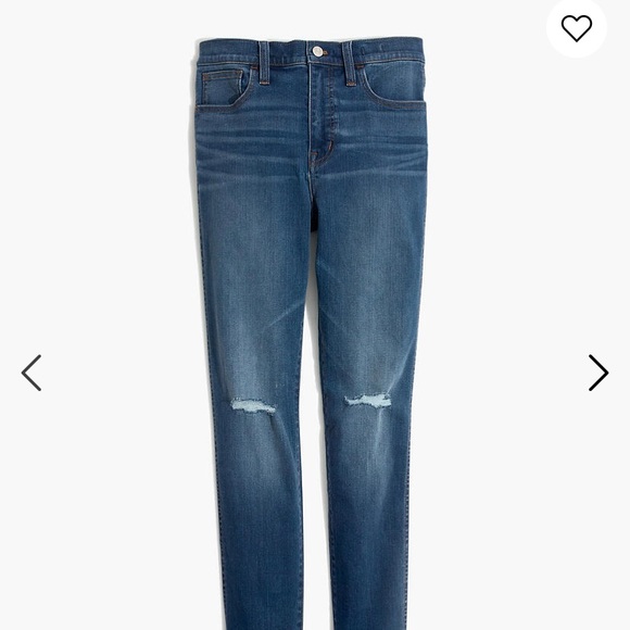 BNWT Madewell Roadtripper Jeans: Knee-Rip Edition - Picture 5 of 16